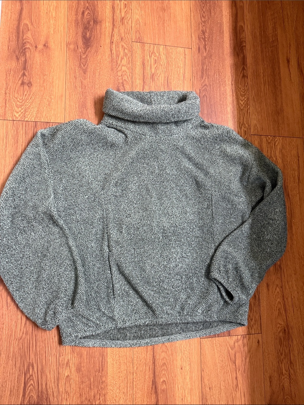 Cozy Grey Turtleneck Sweater